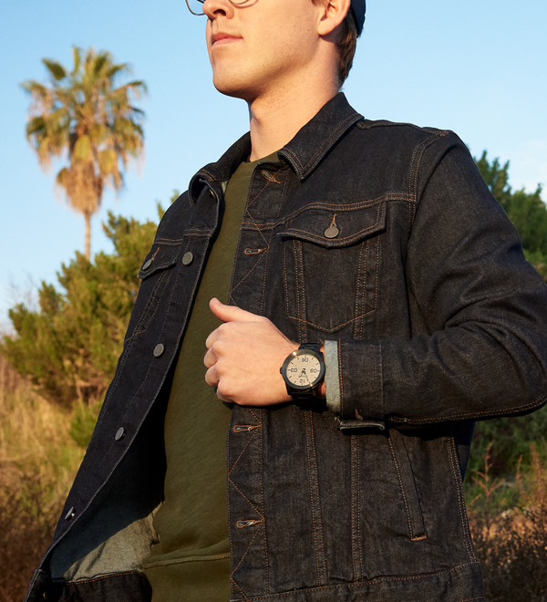 Corporal Stainless Steel - Black / Khaki