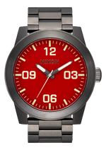 Corporal Stainless Steel - Rosso / Canna di fucile