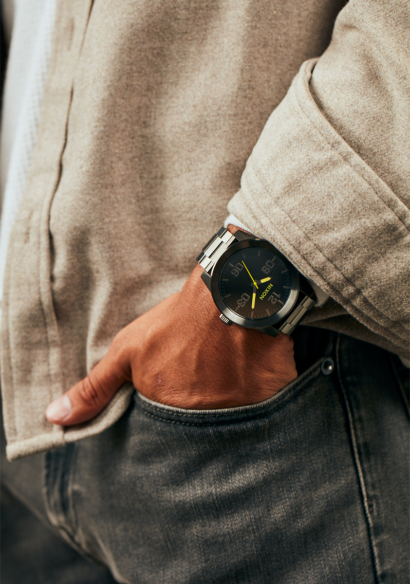 Corporal Stainless Steel - Nero / Canna di fucile / Lime