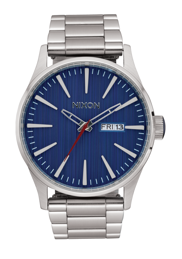 Sentry Stainless Steel - Argento / Indaco