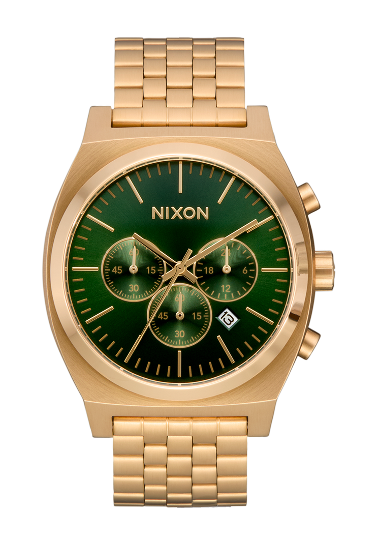 Time Teller Chrono - Oro / Raggio di sole verde