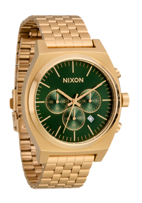 Time Teller Chrono - Oro / Raggio di sole verde View 2