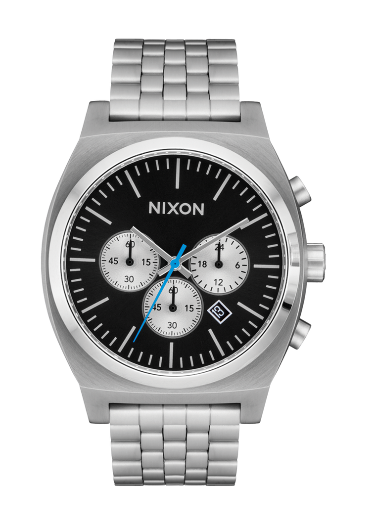Time Teller Chrono - Cromo / Nero / Cromo Sunray