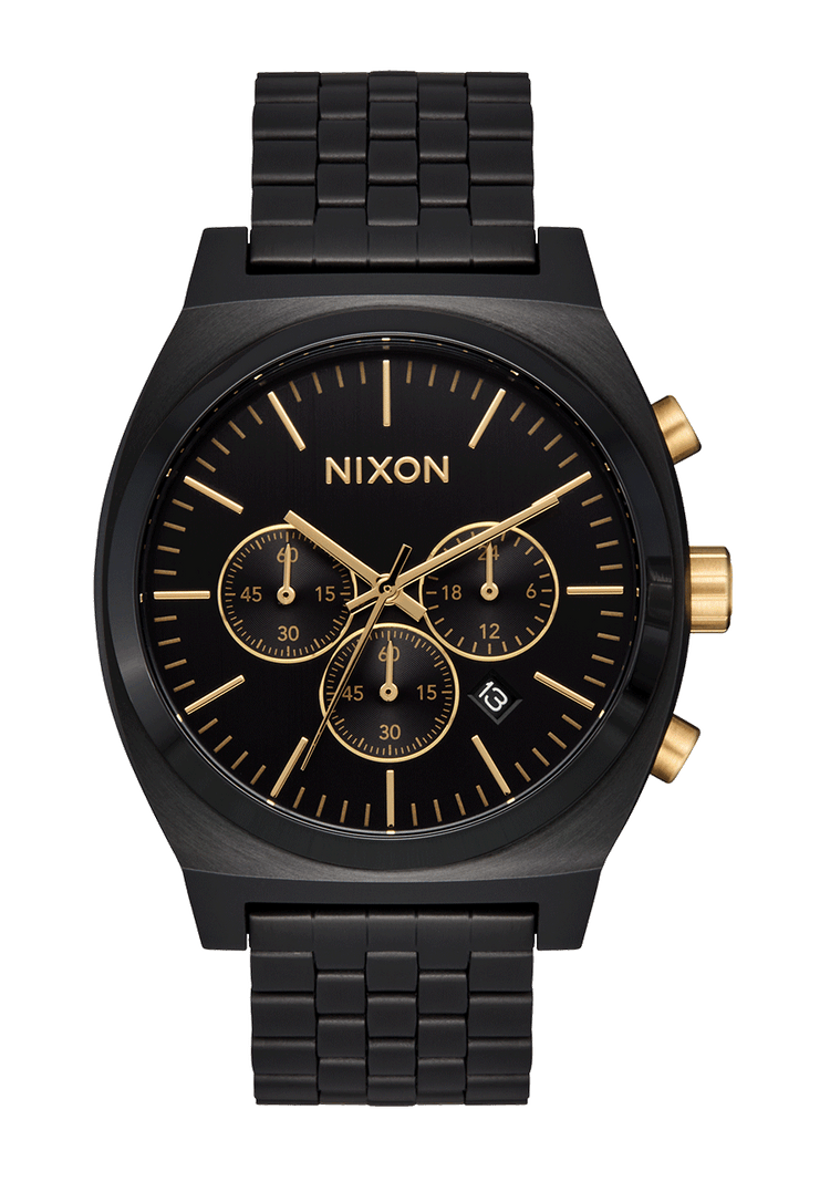 Time Teller Chrono - Nero / Nero / Oro