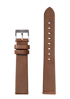 16mm Veg Tanned Leather Band - Oliva