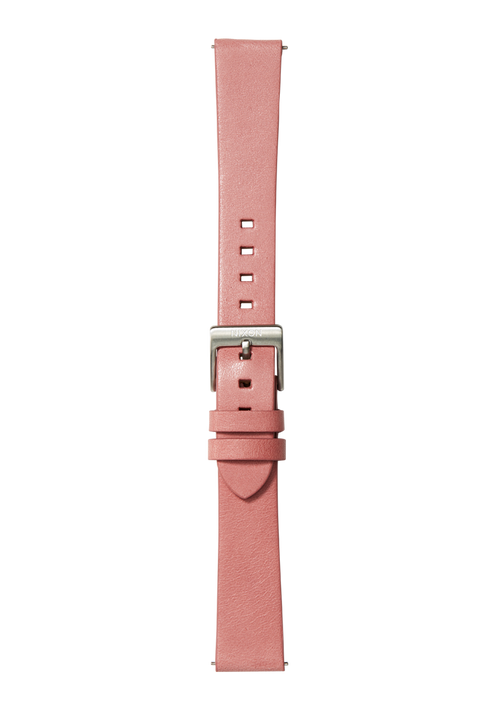 16mm Veg Tanned Leather Band - Rosa polvere