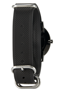 20mm FKM Rubber One Piece Band - Nero View 5