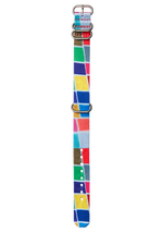 20mm Recycled One Piece Band - Azzurro piscina