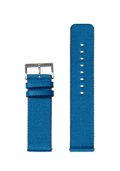 23mm Nylon #TIDE Band - Blu navy / nero