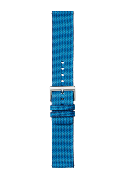 23mm Nylon #TIDE Band - Blu navy / nero