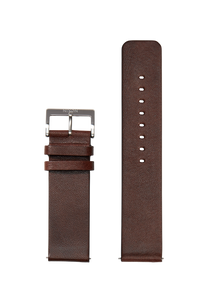 23mm Veg Tanned Leather Band - Marrone View 1