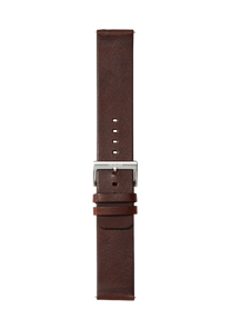 23mm Veg Tanned Leather Band - Marrone View 2