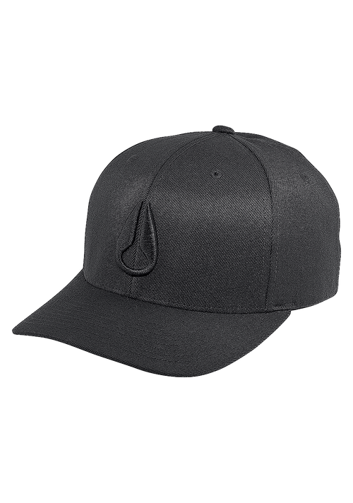 Deep Down Flexfit Athletic Fit Hat - Tutta nera