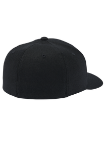Deep Down Flexfit Athletic Fit Hat - Nero / rosso View 2