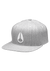 Cappello Deep Down Flexfit Athletic Fit - Grigio Mélange / Bianco