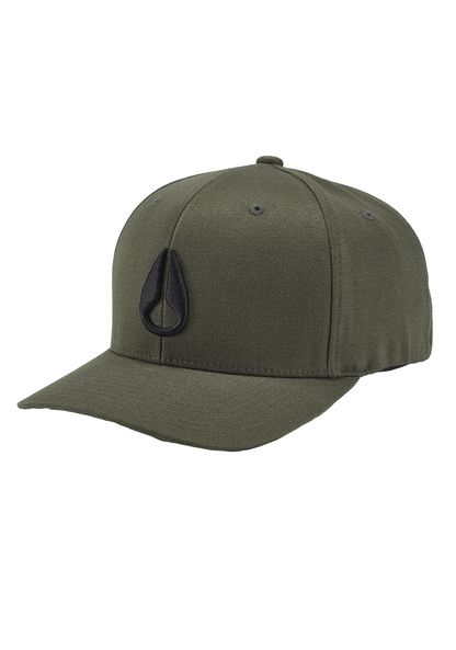 Deep Down Flexfit Athletic Fit Hat - Oliva scuro View 1