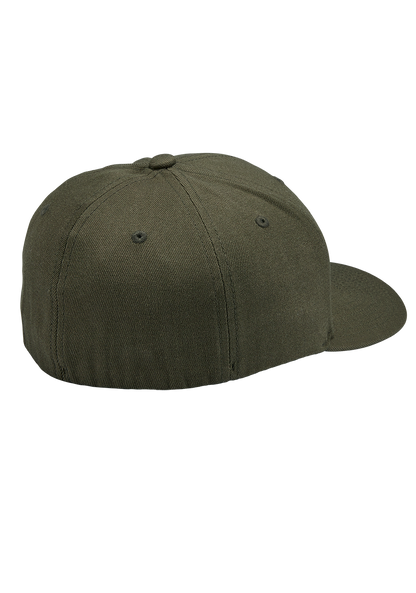 Deep Down Flexfit Athletic Fit Hat - Oliva scuro View 2