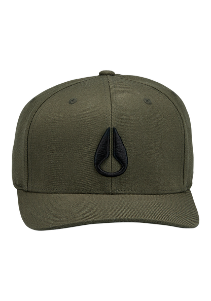 Deep Down Flexfit Athletic Fit Hat - Oliva scuro View 3