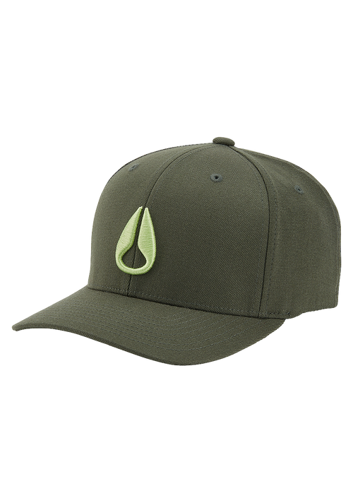 Deep Down Flexfit Athletic Fit Hat - Oliva