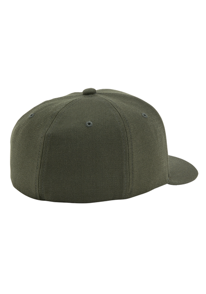 Deep Down Flexfit Athletic Fit Hat - Oliva / nero View 2