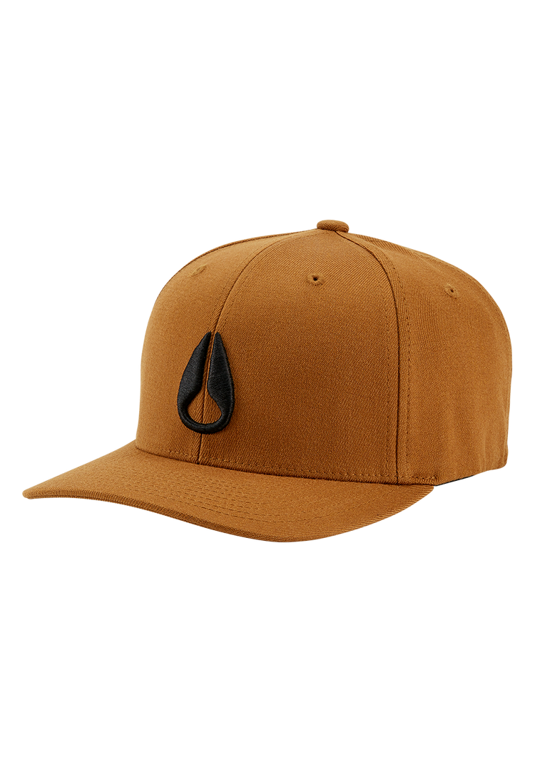 Cappello Deep Down Flexfit Athletic Fit - Marrone / Nero