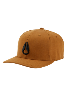 Deep Down Flexfit Athletic Fit Hat - Marrone / nero