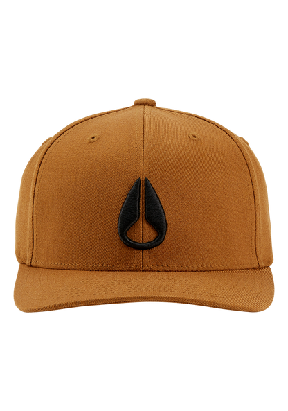 Deep Down Flexfit Athletic Fit Hat - Marrone / nero View 3