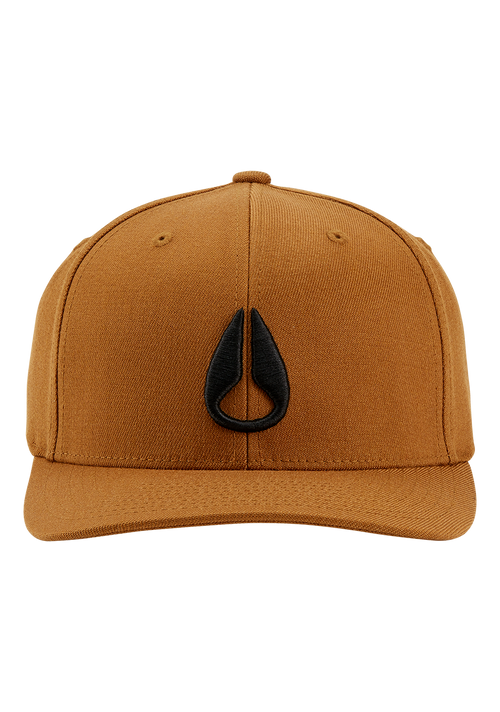 Deep Down Flexfit Athletic Fit Hat - Marrone / nero