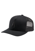 Cappellino Trucker con Icona - Nero / Nero