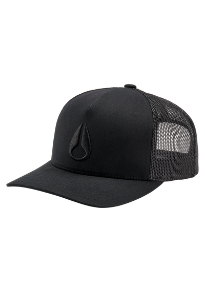 Cappellino Trucker con Icona - Nero / Nero