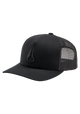 Iconed Trucker Hat - Nero / nero