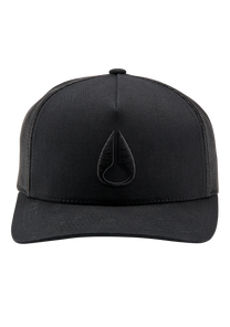 Iconed Trucker Hat - Nero / nero View 3