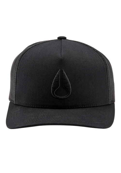 Iconed Trucker Hat - Nero / nero