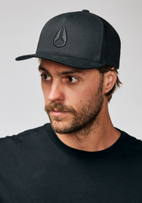 Iconed Trucker Hat - Nero / nero View 6