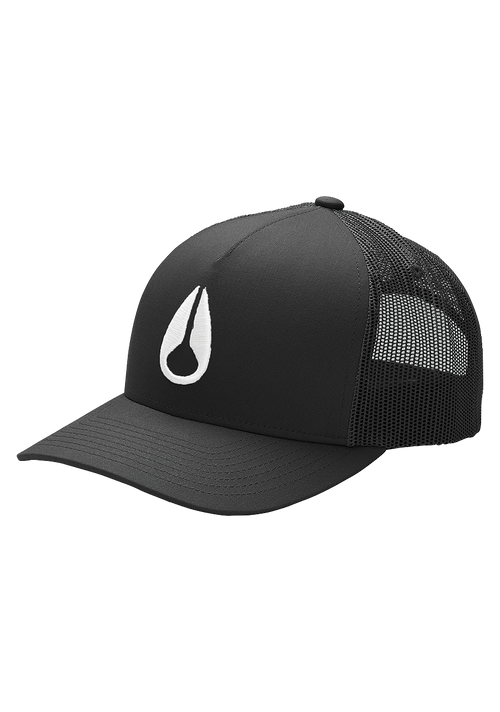 Iconed Trucker Hat - Nero / bianco