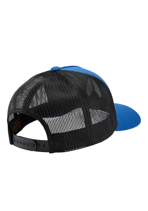 Iconed Trucker Hat - Royal / Black