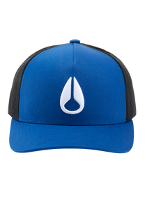 Cappellino Trucker con icona - Blu reale / Nero View 3