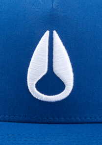 Cappellino Trucker con icona - Blu reale / Nero View 4