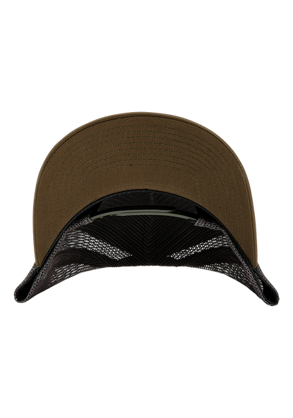 Iconed Trucker Hat - Oliva scuro View 4