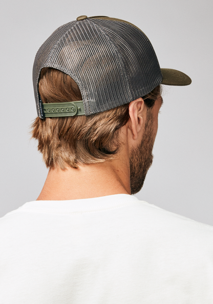 Iconed Trucker Hat - Oliva scuro View 7