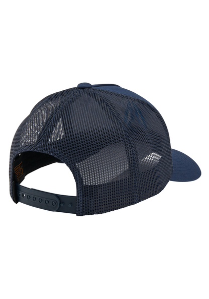 Iconed Trucker Hat - Blu navy / blu View 2