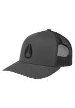 Iconed Trucker Hat - Carbone / nero