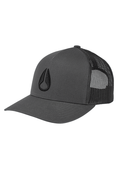 Iconed Trucker Hat - Carbone / nero