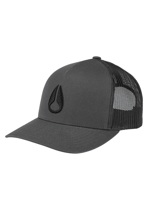 Iconed Trucker Hat - Carbone / nero