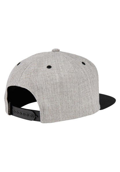 Cappello Snapback Exchange - Grigio mélange / Nero View 2