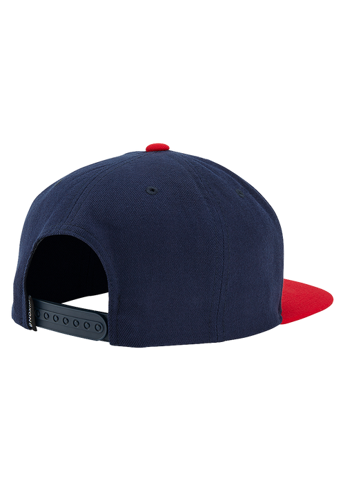 Cappello Snapback Exchange - Blu navy / Rosso
