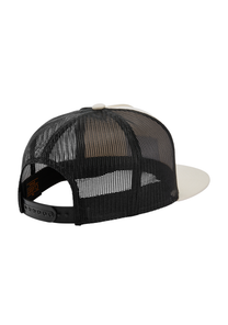 Cappellino da camionista - Crema / Nero View 2