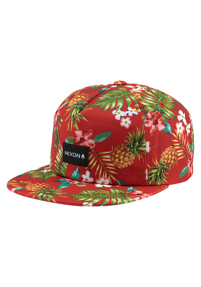 Cappello snapback Tropics - Rosso View 1