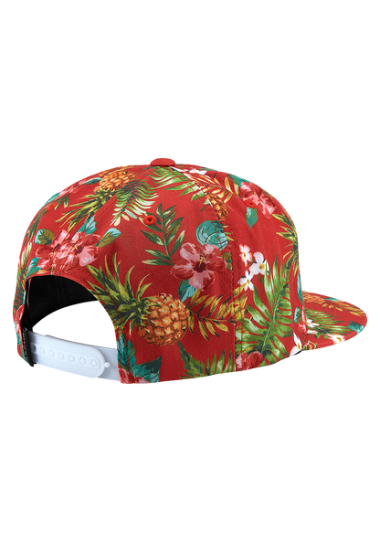 Cappello snapback Tropics - Rosso View 2