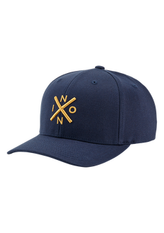 Cappello Exchange Flexfit - Blu navy / oro